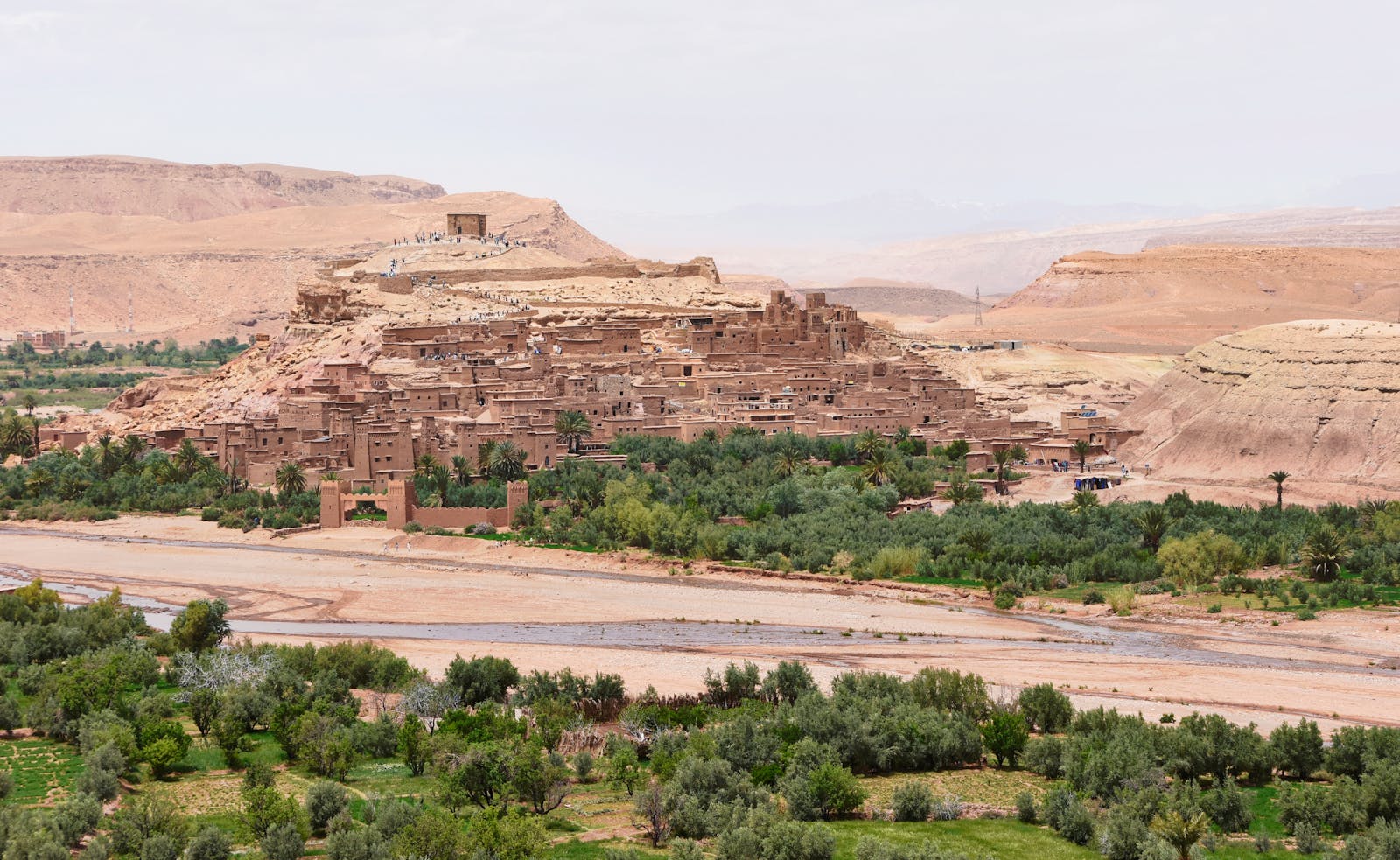 Discover the historic Aït Benhaddou, a UNESCO site in Morocco's arid landscape.marrakech to merzouga