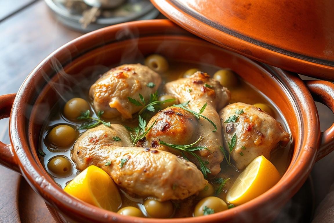 Chicken tagine with preserved lemons and olives – a classic Moroccan combination,Where and What to Eat in Morocco