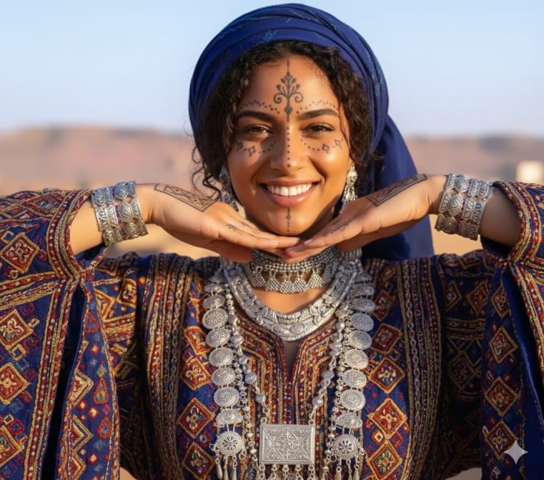 women Ancient Amazigh Tattoos