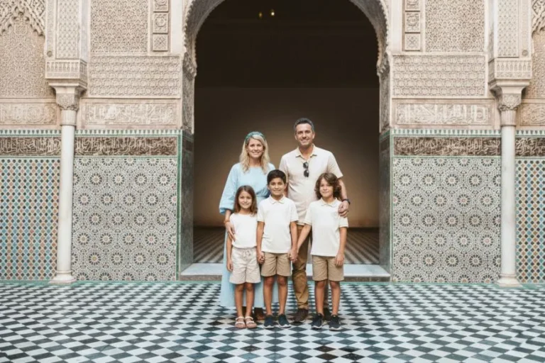 family in marrakech.disrespectful in Morocco