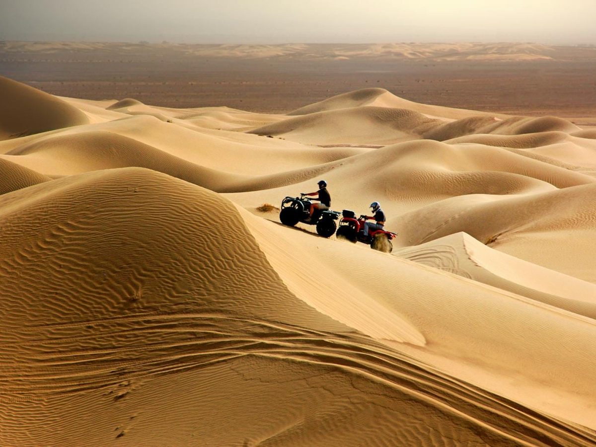 Experience thrilling quad biking across Merzouga's stunning desert dunes.11 days tour from Casablanca