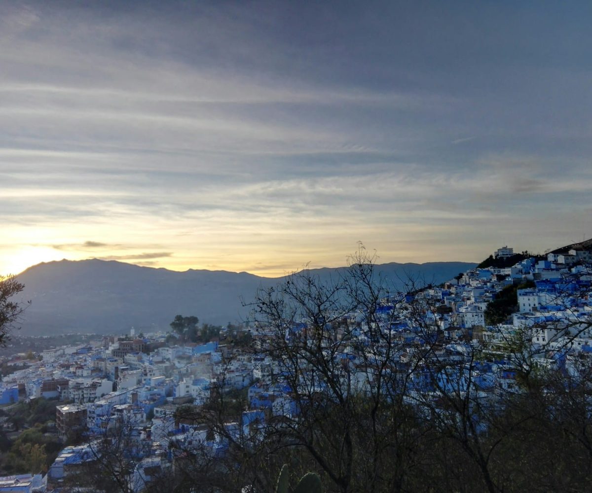 aerial view of city during daytime,2 Days Casablanca to Chefchaouen